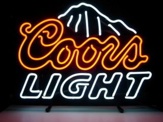 Coors Light Beer Bar Neon Light Sign Me