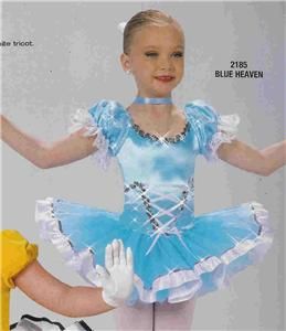 Blue Heaven 2185 Ballet Tap Skate Pageant Dance Costume