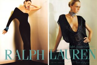 2004 Ralph Lauren Valentina Zelyaeva 5 PG Magazine Ad