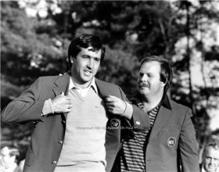 Seve Ballesteros 1983 Masters Green Jacket Golf Photo