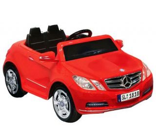 Mercedes Benz E550 1 Seater   Red 6V Ride On Vehicle —