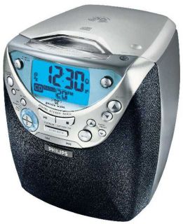Philips AJ3965 AM/FM/CD Dig. Stereo Clock Radiow/Dual Alarm — 
