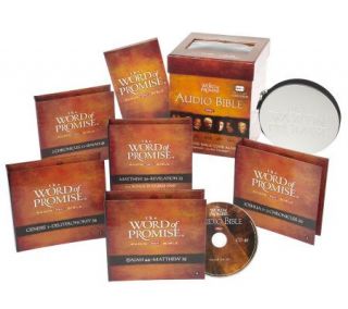 The Word of Promise Complete Audio Bible w/ Storage Case —