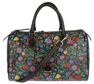 As IsDooney & Bourke Floral Coated Fabric Classic Satchel —