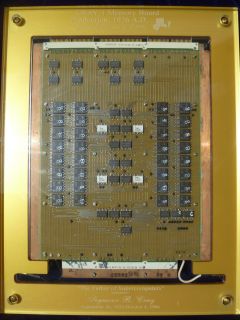 Cray 1 Supercomputer Memory Board Re Engraving Certificate of