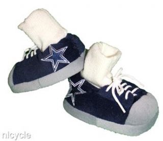 Dallas Cowboys NFL Baby Sneaker Slippers with Real Laces Small s 0 3