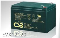 Battery EVX12120F2 EVX12120 F2 EVX12120 CSB 12V 12AH Ea