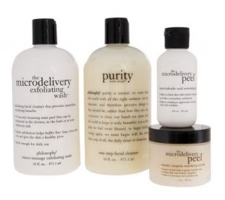 philosophy 3 pc. ultimate skin smoothing & exfoliating collection 