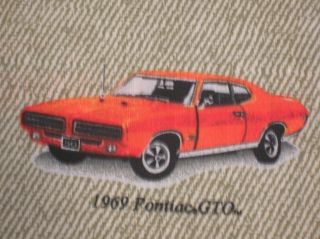 New Pontiac GTO Fabric BTY Muscle Car Hot Rod Classic