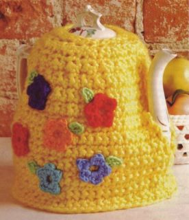 Bright Sunny Tea Cozy Cover Crochet Pattern Instructions