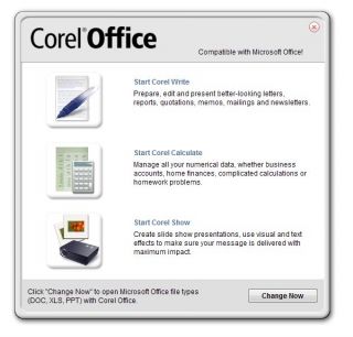 Corel Office 5 Licensed for 3 Computers Includes Winzip 15 Pro x5