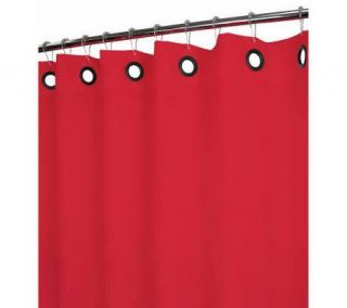 Watershed 2 in 1 Dorset Solid Grommet 72x72 Shower Curtain —