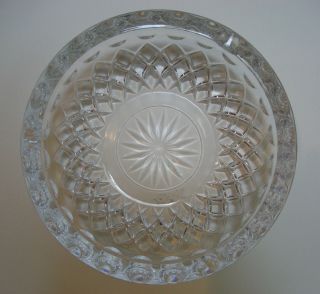 House Highlights Lead Crystal Ashtray Glass Excellent Condition