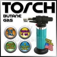  Butane Gas Kitchen Culinary Creme Brulee Hand Torch Lighter (4 Colors