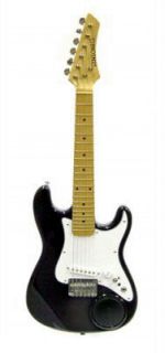 Crestwood 36 Childrens Electric Guitar with Built in Speaker   Black