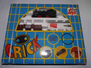 80s Vintage Greek Toy Wind Up Train Lima Toys Crick SEALED