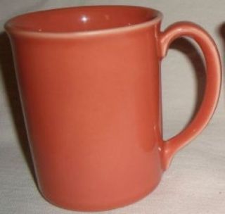 Corning Pacifica Coffee Tea Mug Mauve Pink Salmon Color Discontinued