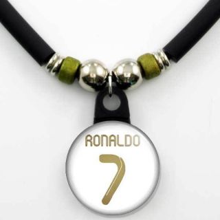 Cristiano Ronaldo 7 Real Madrid 2011 12 Home Jersey Necklace NEW