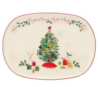 Lenox Holiday The Gift of Friends, The Joy ofFamily Platter   H363889