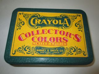 New Crayola Collectors Colors Limited Edition Tin Binney Smith No 8