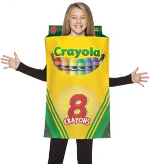 Crayola Crayon Box Kids Unique Funny Halloween Costume