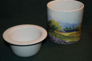 Gourmet Du Village DIP Chiller 2pc French Country Side
