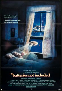 batteries not included 1987 Original U.S. One Sheet Movie Poster