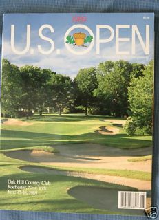 US Open Golf Championship Program 1989 Curtis Strange