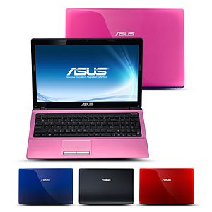 ASUS X Series Laptop Intel Core i3 2310M, 500GB, 15.6   Pink