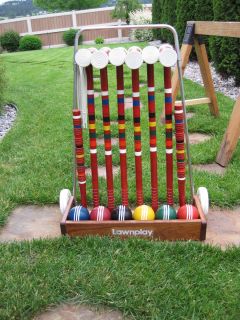  Lawnplay Vintage Croquet Set