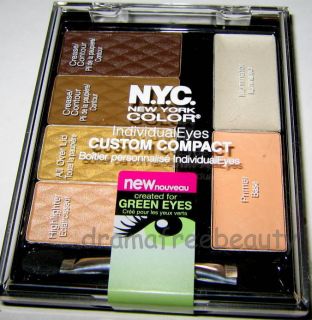   Color NYC IndividualEyes GREEN EYES Palette CENTRAL PARK 940 Sealed