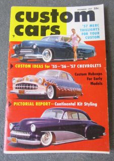 Custom Cars Magazine Dec 1957 Hot Rod Kustom Flathead Custom Ideas 55