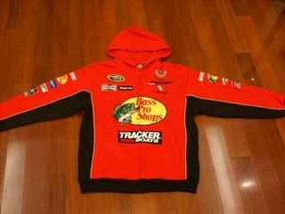 Chase NASCAR Authentic Mens Red Bassproshops Hoodie XXL