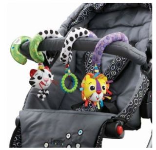  Activity Spiral Baby Activity Cot Pushchair Crib Stroller Toy New