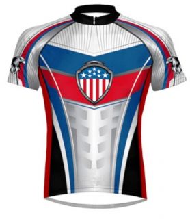 Primal Wear Military Glory USA Cycling Jersey Men Bike Speedpro Sport