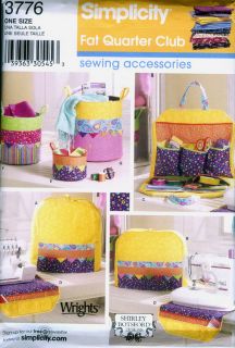 Simplicity Sewing Pattern 3776 for Serger Cover Sewing Machine Cover