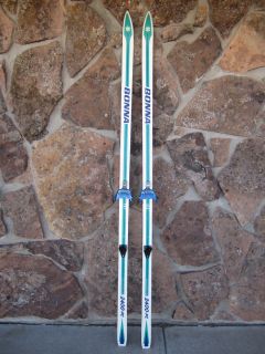 Bonna 2400 PC Cross Country Skis with 3 Pin Bindings 200cm