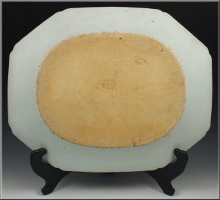  Antique Chinese Armorial Porcelain Platter Dacre Impaling Waldon