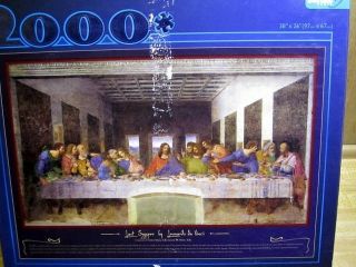 Buffalo Games 2000 PC Puzzle The Last Supper Da Vinci
