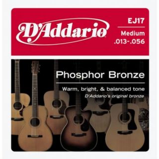 Addario EJ17 Acoustic Guitar Strings Phosphor Bronze