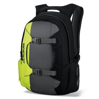 New 2013 Dakine Mission 25L Snowboard Snow Pack Backpack Blocks Black
