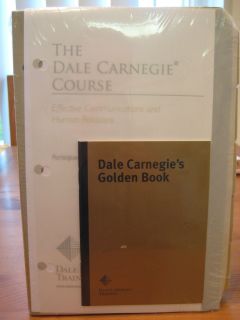 New Dale Carnegie Course Effective Communications and Human Relations