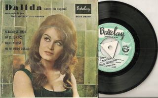 Dalida 45T EP Espagnol Hablame de Amor 3