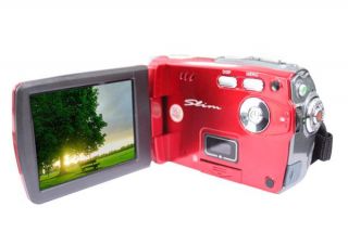 Digital Video Camera Camcorder 16x Zoom Anti Shake HD A80 Red