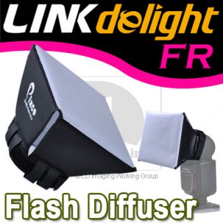 Camera Flash Diffuser Softbox for DSLR Camera Nikon SB800 Canon 580EX