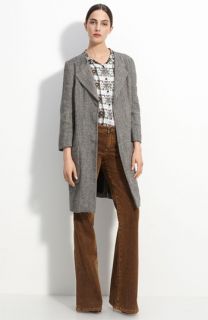 Theyskens Theory Silk Blouse & Corduroy Pants with Jacket