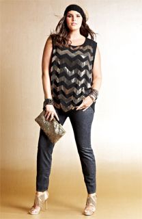 Vince Camuto Blouse & Lucky Brand Jeans