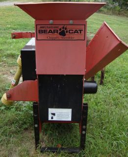 Crary Bear Cat Chipper Shredder 70554 for Tractor PTO
