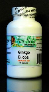 Ginkgo Biloba, High Quality, Made in USA, memory aid, 500mg   100