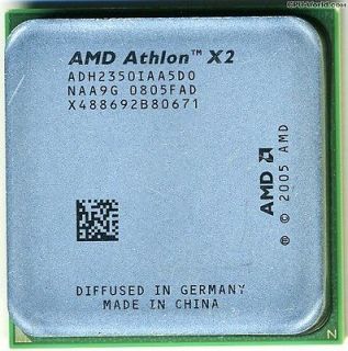  X2 BE 2350 2.1 GHz ADH2350IAA5DO Socket AM2 Processor Tested Working